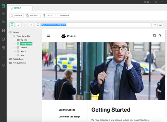 Nice URLs. Page Browse. 