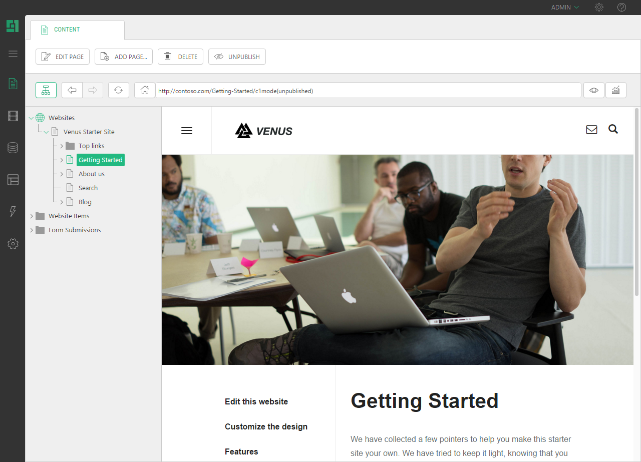 The C1 Console’s brand new look and feel