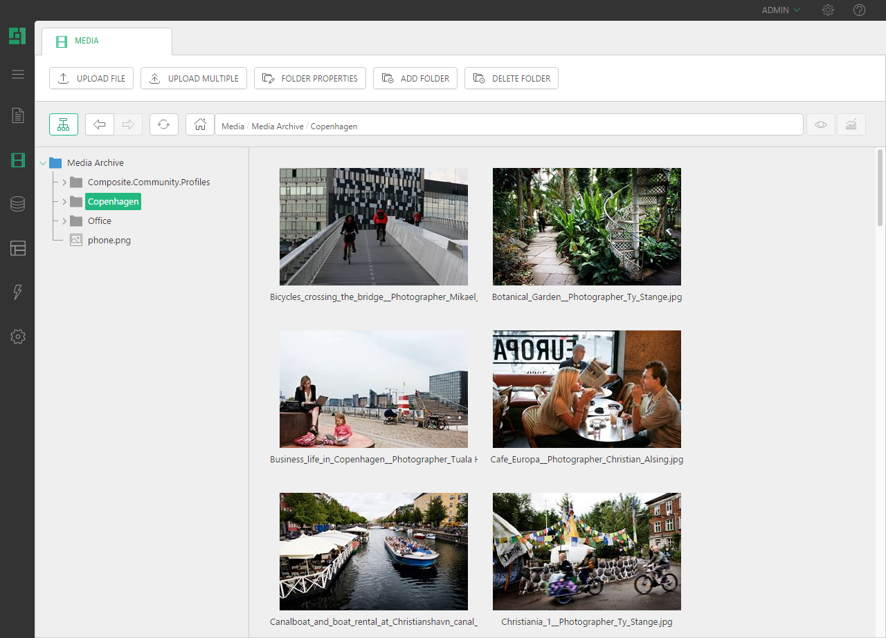 Content navigation as a visual experience