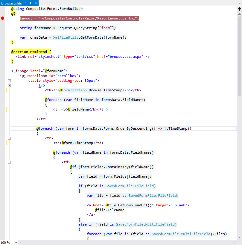 Use Razor to build custom CMS Console apps